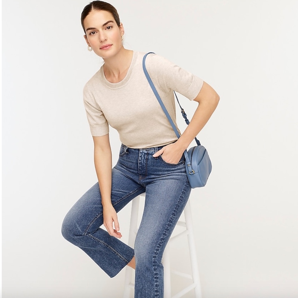 NWT J. Crew Silk Blend Sweater AL231 HNA XS